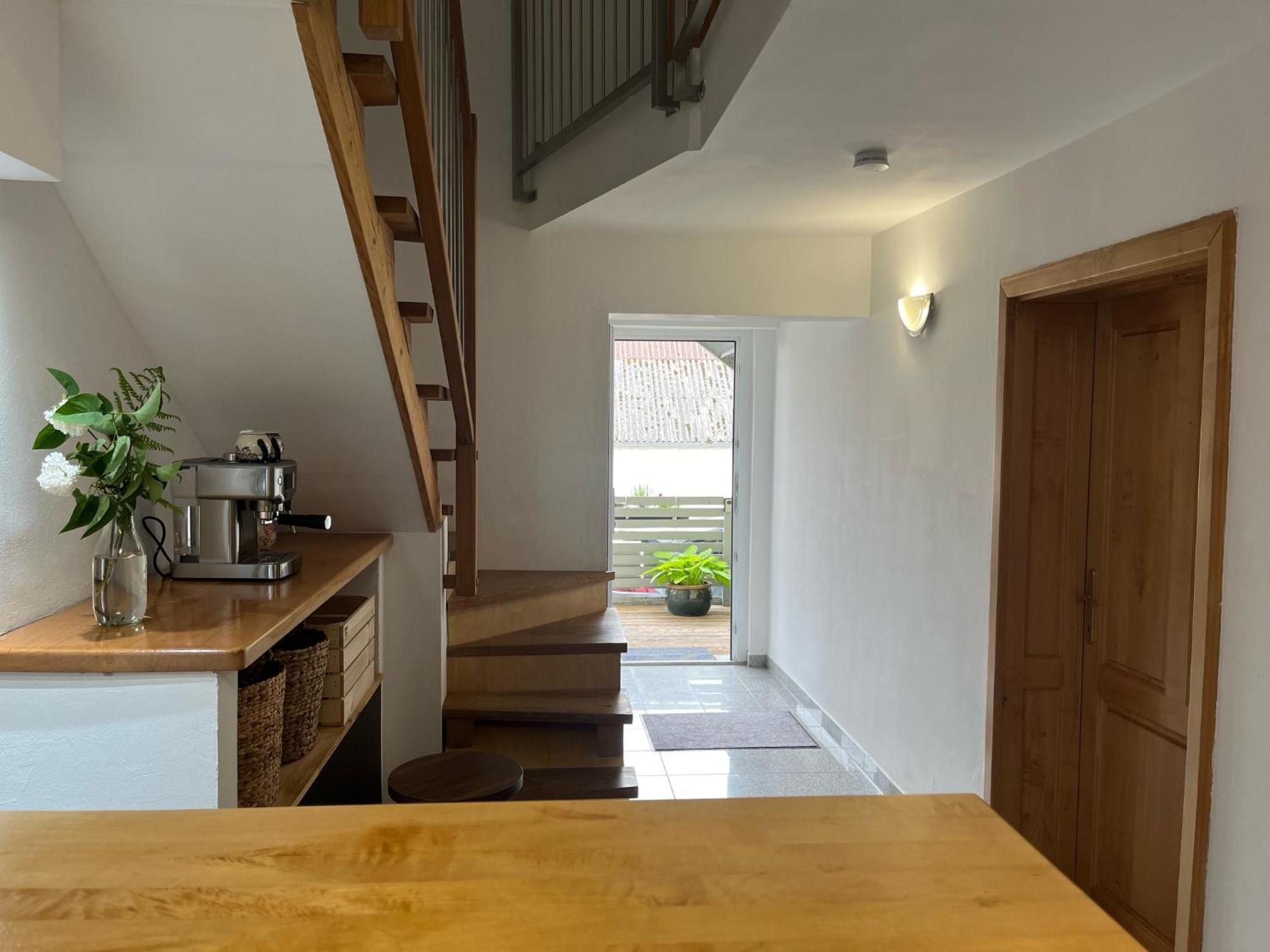Wohnung Mit Dachterasse Absberg Exterior foto